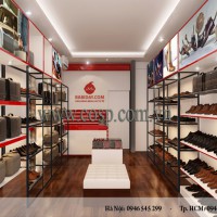 Thiết kế nội thất shop giày dép nam - Anh Thuận - Ba Đình